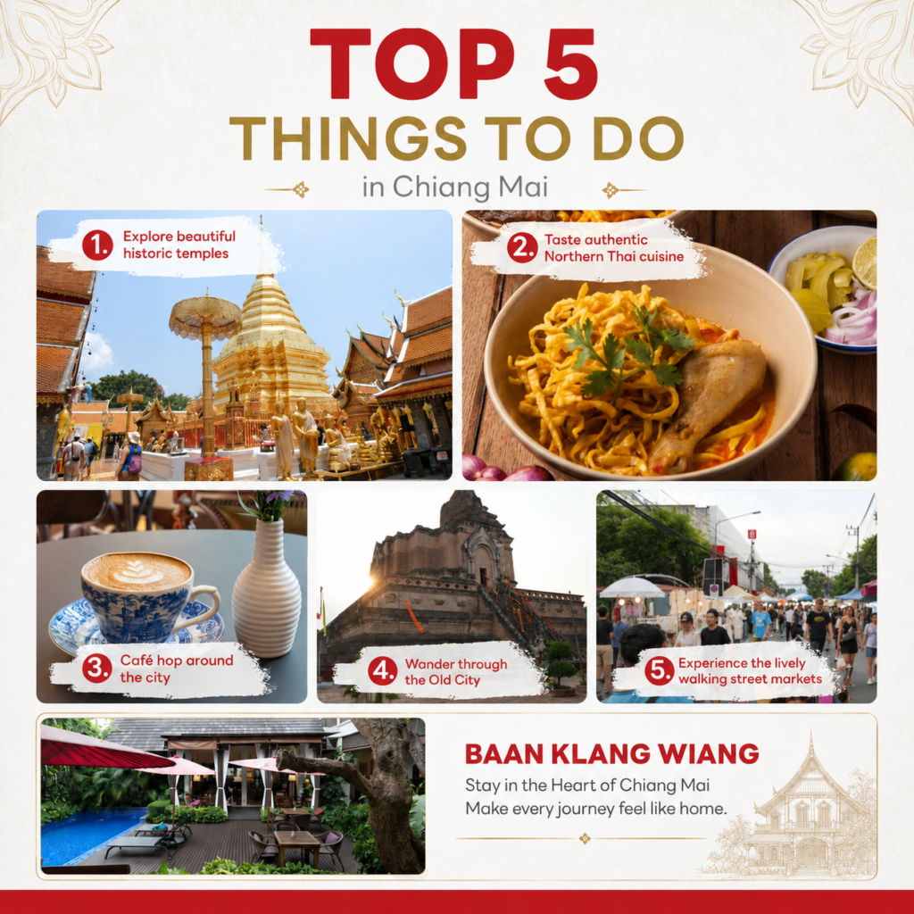 Top 5 Things to Do in Chiang Mai