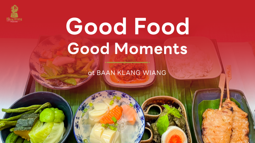 Good food makes the moment better.
